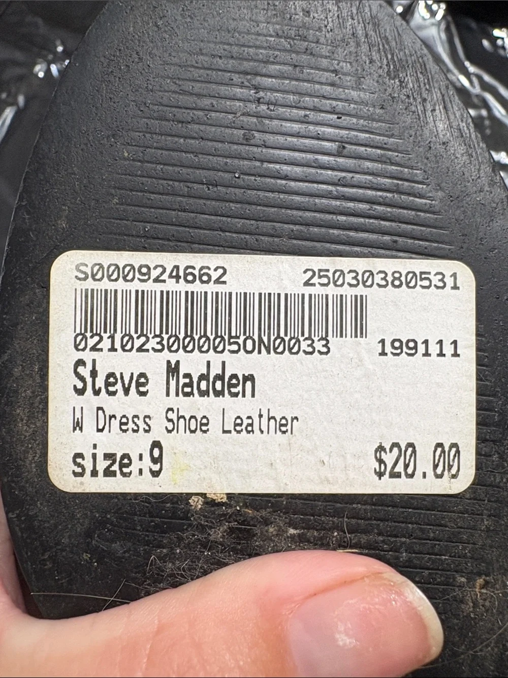 Steve Madden Black Platform Ankle-Strap Sandals